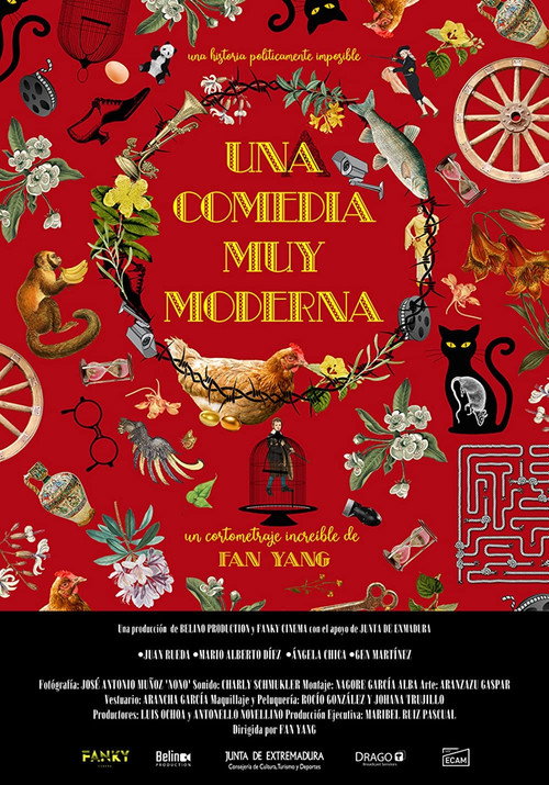 Movie poster for Una comedia muy moderna (2022)