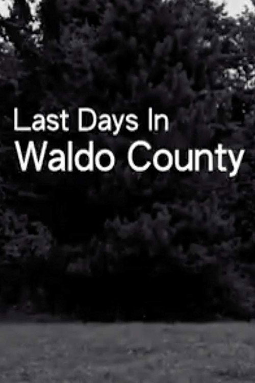 Movie poster for Last Days In Waldo County (2012)