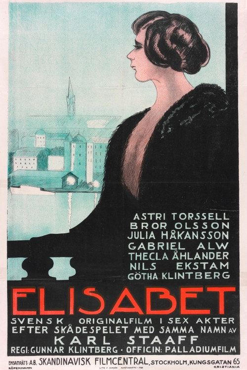 Movie poster for Elisabet (1921)