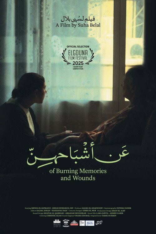 Movie poster for Of Burning Memories & Wounds (2025)