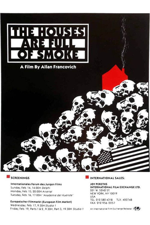 Movie poster for The Houses Are Full of Smoke (1987)