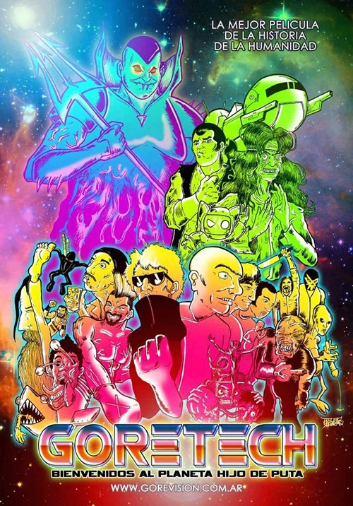 Movie poster for Goretech: Welcome To Planet M*therfucker (2012)