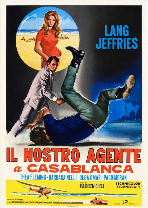 Movie poster for Our Man in Casablanca (1966)