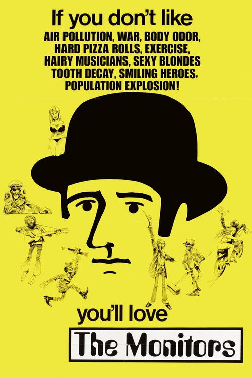 Movie poster for The Monitors (1969)
