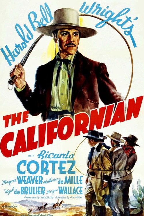 Movie poster for The Californian (1937)