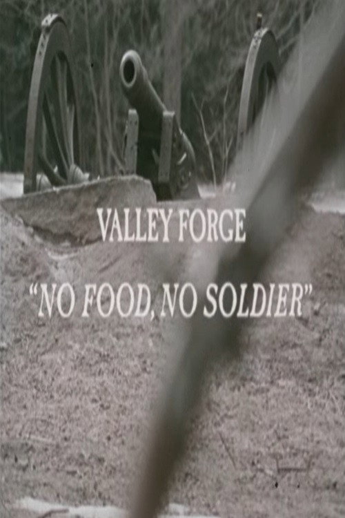 Movie poster for Valley Forge: "No Food, No Soldier" (1971)