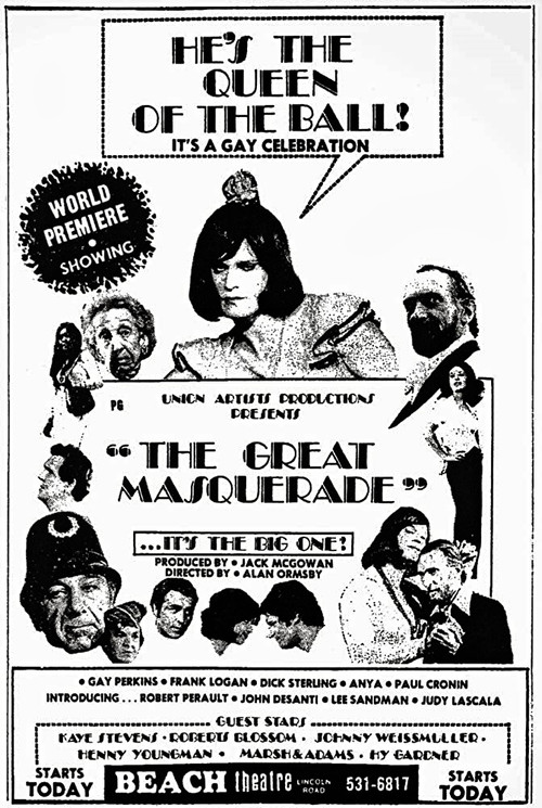 Movie poster for The Great Masquerade (1974)