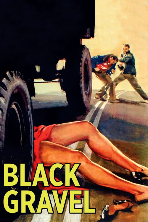 Movie poster for Black Gravel (1961)