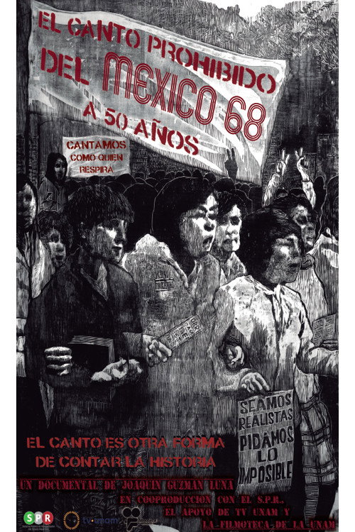 Movie poster for The Forbidden Chant of Mexico '68...50 Years After (2019)