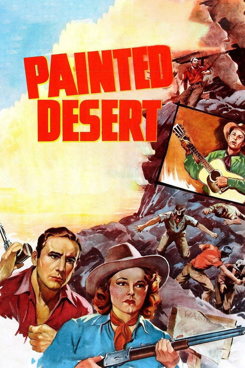 Movie poster for Painted Desert (1938)