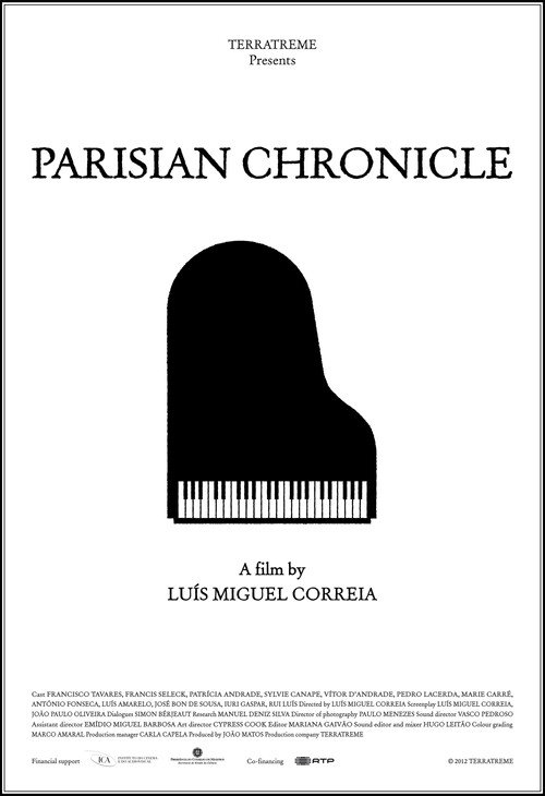 Movie poster for Crónica Parisiense (2011)