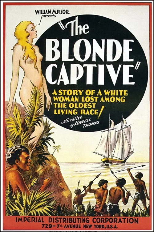 Movie poster for The Blonde Captive (1931)
