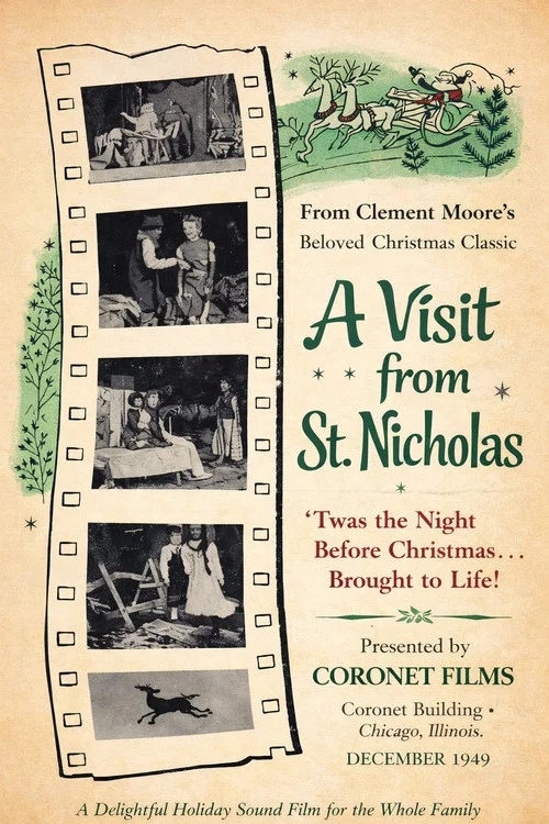 Movie poster for A Visit from St. Nicholas (1949)