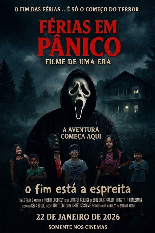 Movie poster for Férias em Pânico (A aventura começa aqui) (2026)
