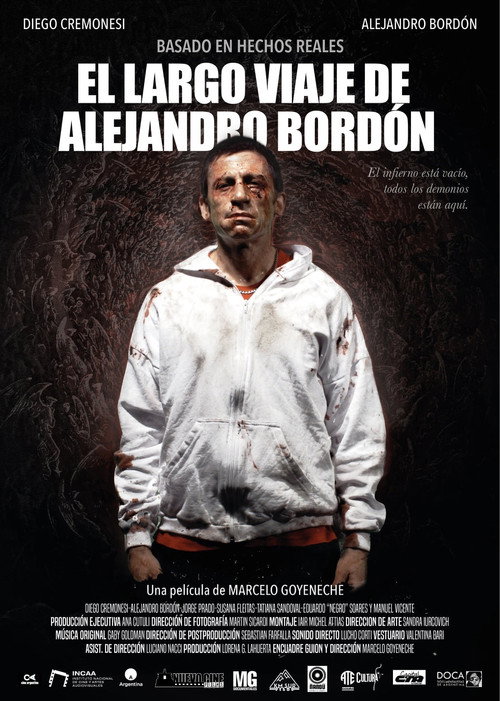 Movie poster for El largo viaje de Alejandro Bordón (2021)