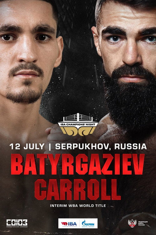 Movie poster for Albert Batyrgaziev vs. Jono Carroll (2024)