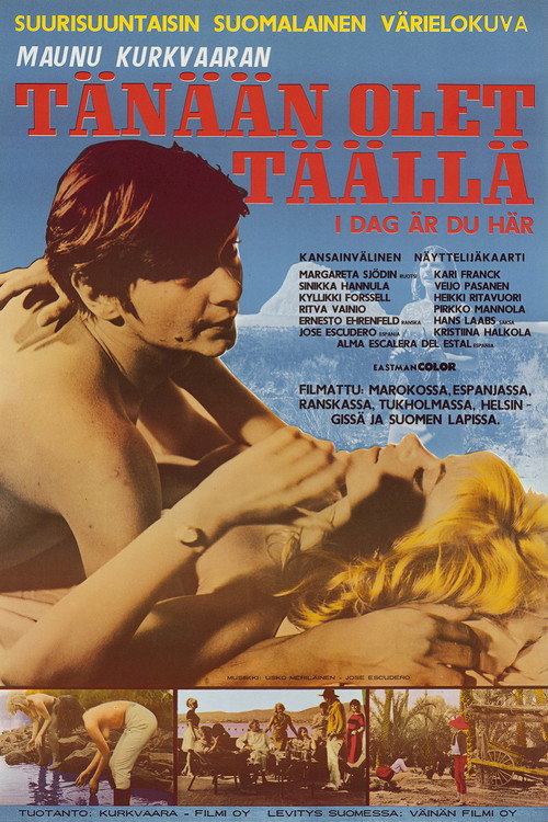 Movie poster for Tänään olet täällä (1966)