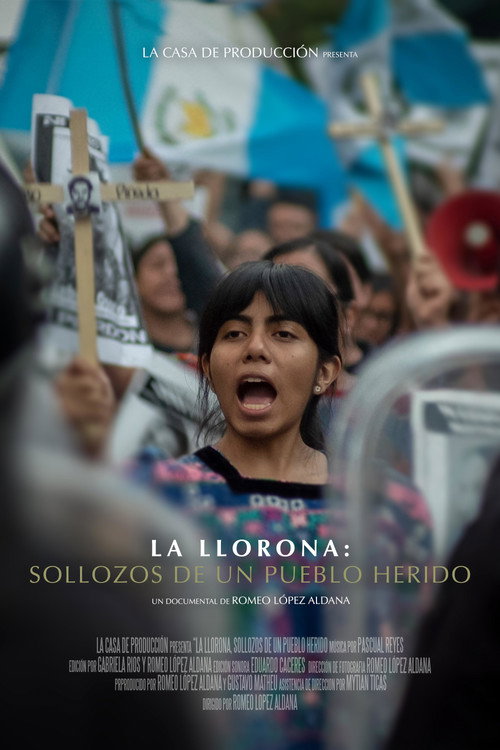Movie poster for La Llorona: Sollozos de un Pueblo Herido (2020)