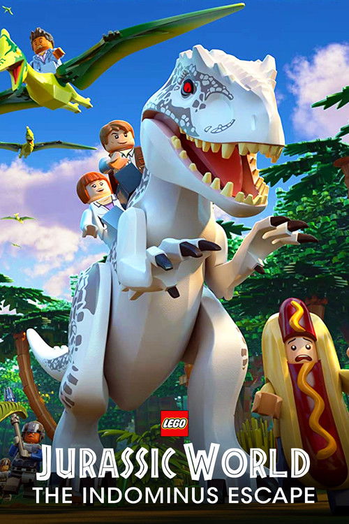 Movie poster for LEGO Jurassic World: The Indominus Escape (2016)