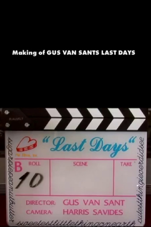 Movie poster for The Making of Last Days (2004)