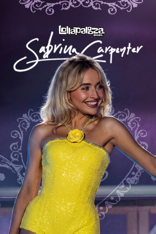 Sabrina Carpenter: Lollapalooza Brasil 2026 poster