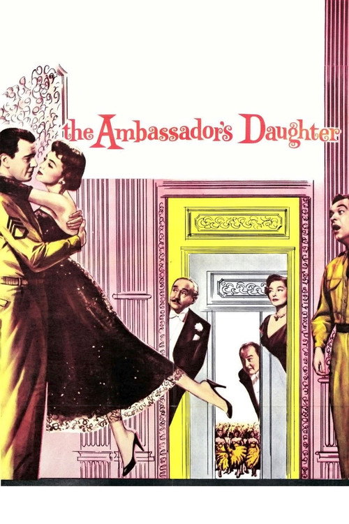 Movie poster for The Ambassador's Daughter (1956)