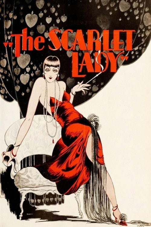 Movie poster for The Scarlet Lady (1928)
