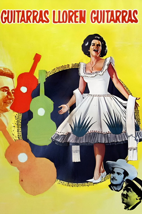 Movie poster for Guitarras lloren guitarras (1965)