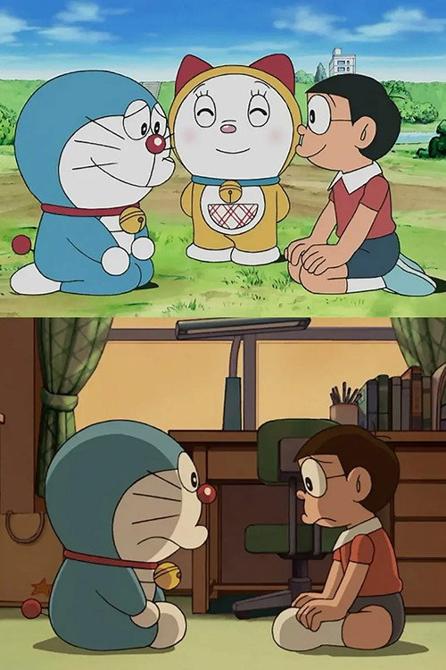Movie poster for ドラえもん誕生日スペシャル 「のび太くん、さようなら！ ドラえもん、未来へ帰る…」 (2006)