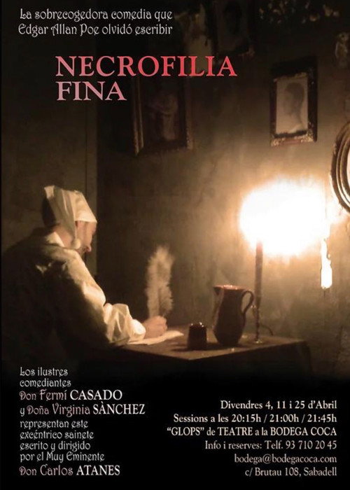 Movie poster for Necrofilia fina (2013)
