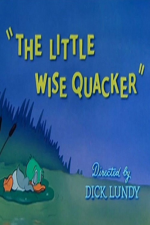 Movie poster for The Little Wise Quacker (1952)