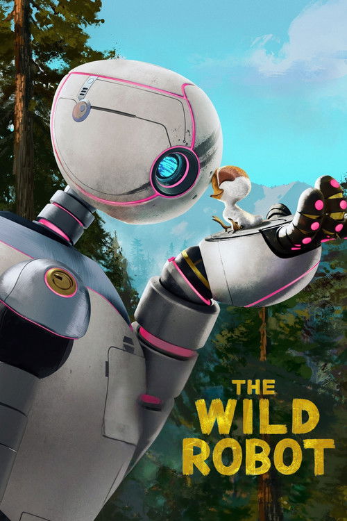 Movie poster for The Wild Robot (2024)