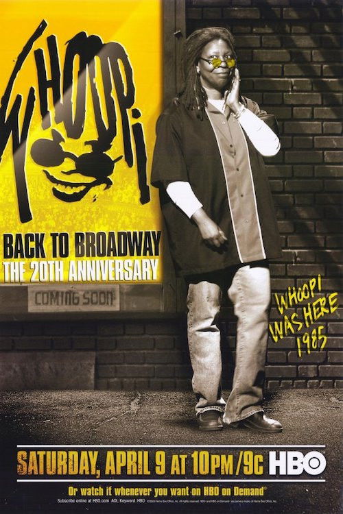 Movie poster for Whoopi Goldberg: Back to Broadway (2005)
