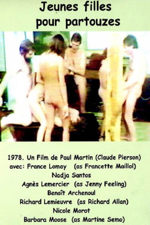 Movie poster for Jeunes filles pour partouzes (1978)