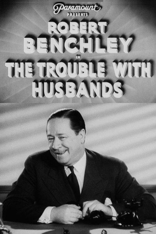 Movie poster for The Trouble with Husbands (1940)