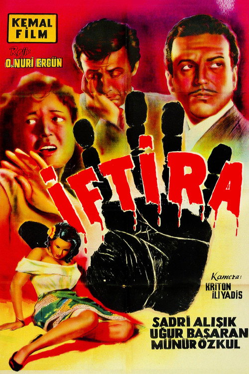 Movie poster for İftira (1958)