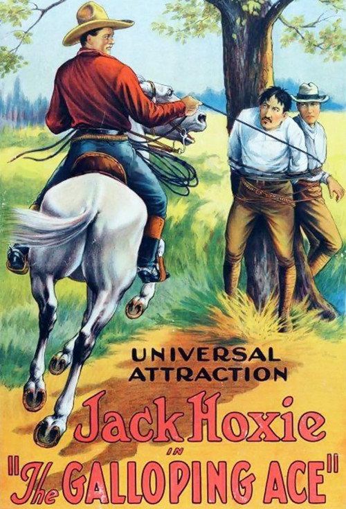 Movie poster for The Galloping Ace (1924)