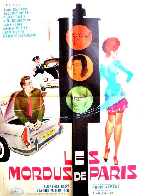 Movie poster for Les Mordus de Paris (1965)