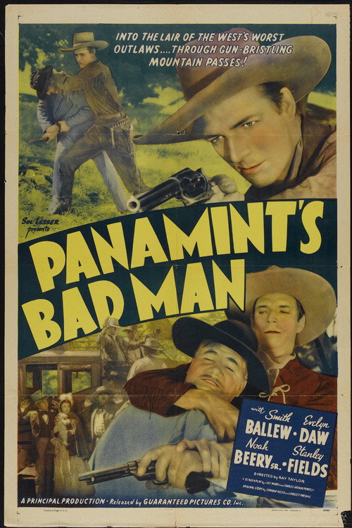 Movie poster for Panamint's Bad Man (1938)