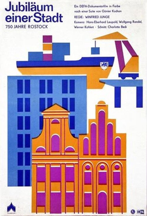 Movie poster for Jubiläum einer Stadt - 750 Jahre Rostock (1968)