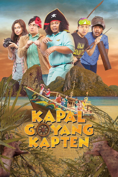Movie poster for Kapal Goyang Kapten (2019)