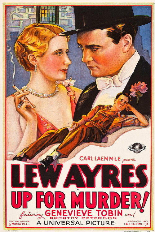 Movie poster for Up for Murder (1931)