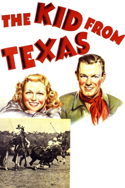 Movie poster for The Kid From Texas (1939)
