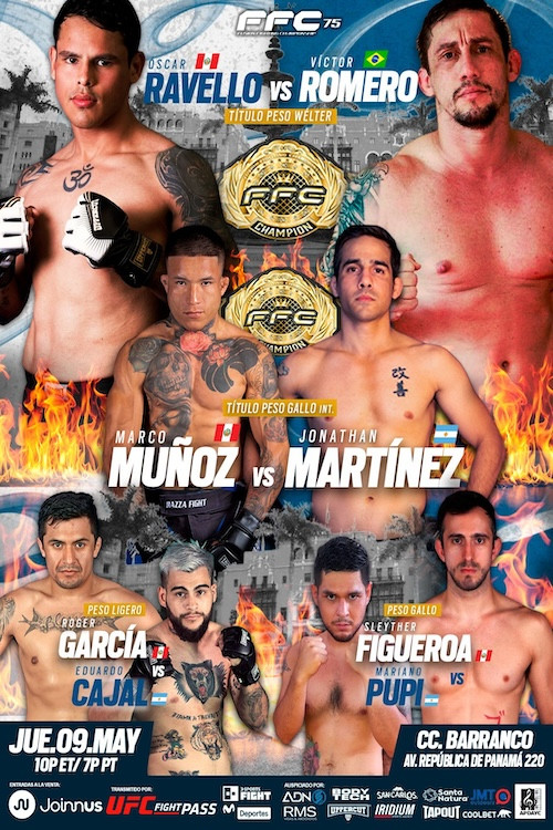 Movie poster for FFC 75: Ravello vs. Romero (2024)