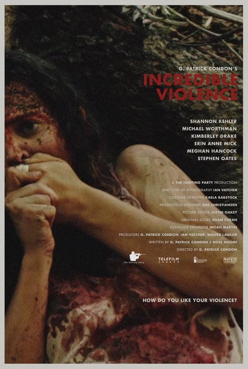 Movie poster for Incredible Violence (2018)