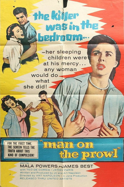 Movie poster for Man on the Prowl (1957)