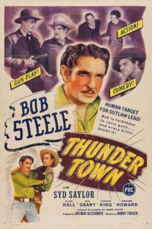 Movie poster for Thunder Town (1946)
