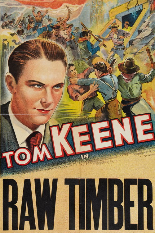 Movie poster for Raw Timber (1937)