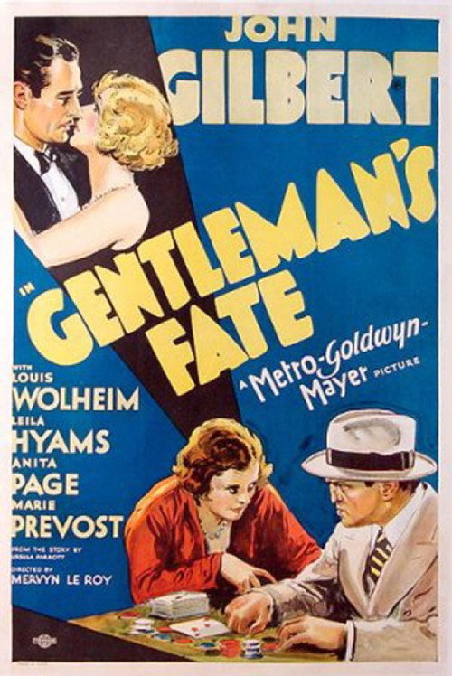Movie poster for Gentleman's Fate (1931)