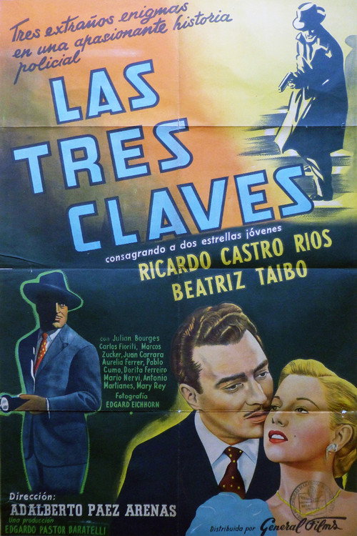 Movie poster for Las tres claves (1953)